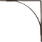 Ekena Millwork Morris Steel Bracket, Antiqued Brass 3"W x 22"D x 22"H BKTM03X22X22MOABS - alternate 6